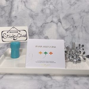Guerlain Aqua Allegoria Gift Set-EDT Citrus-Sample 0.7ml,0.02oz-3pc-BOXED-NEW